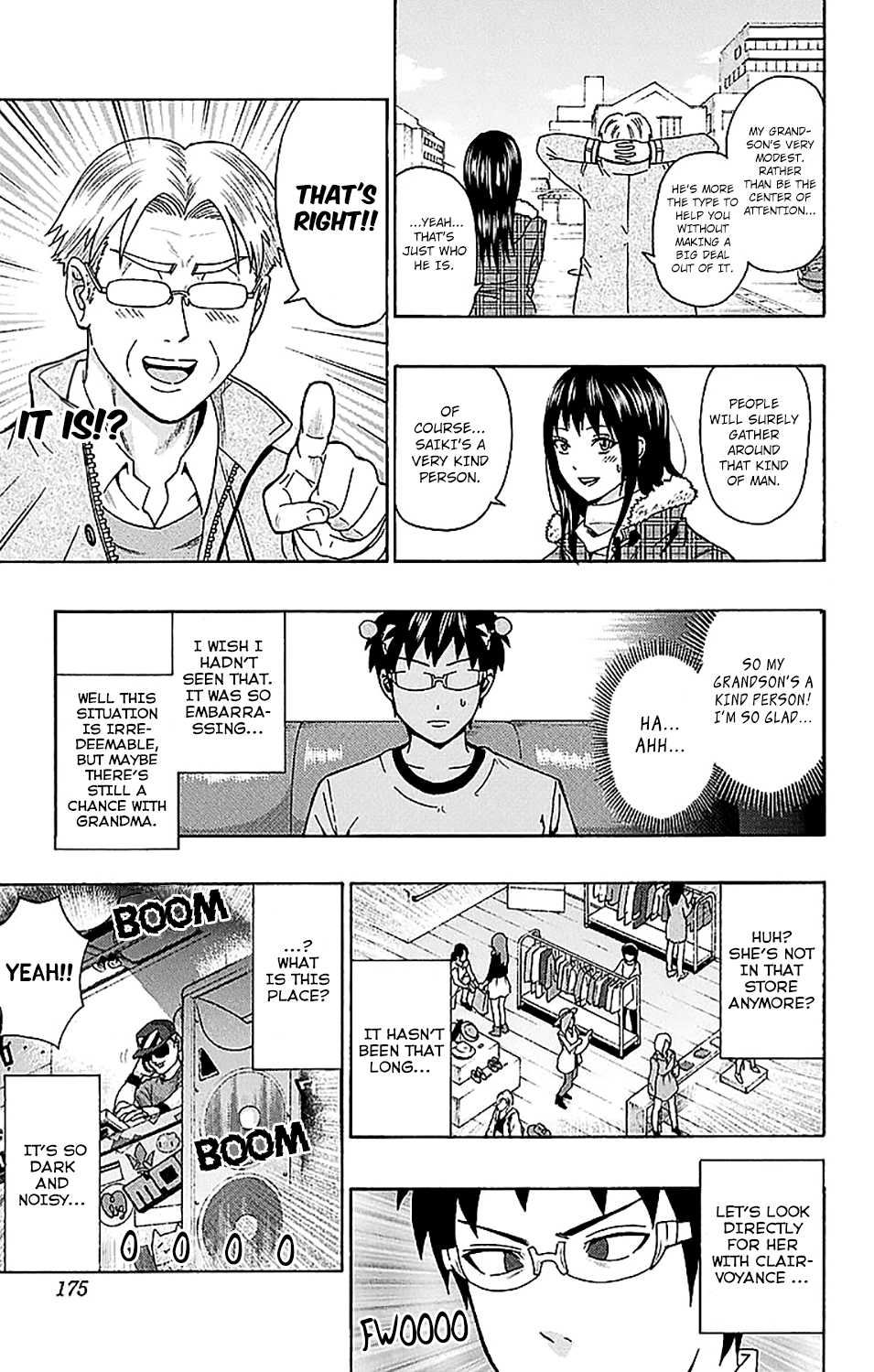 Saiki Kusuo no Sainan Chapter 227 page 12 - Chapter 227: ReviPSIt! Gradparent's Travel Log