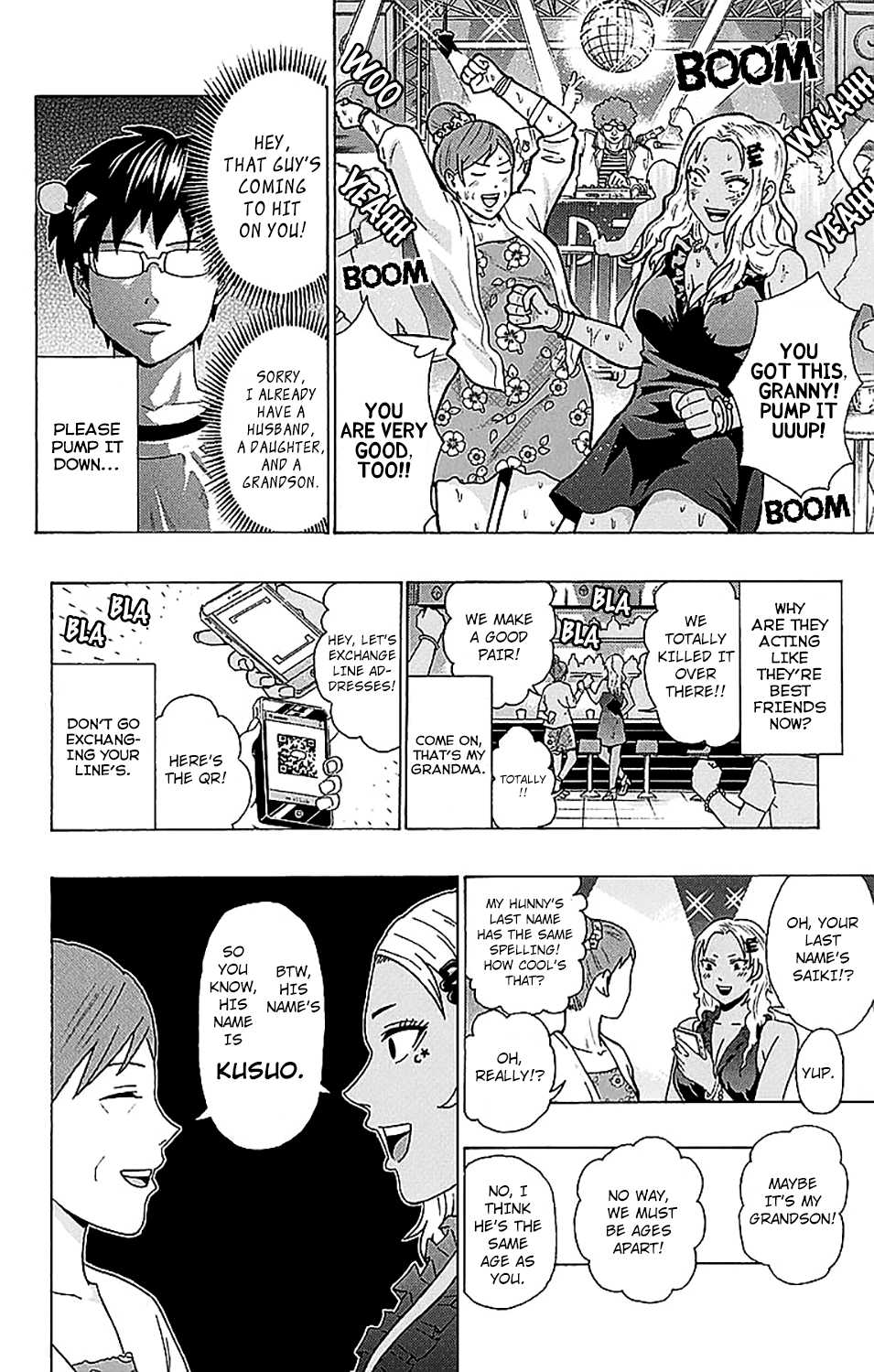 Saiki Kusuo no Sainan Chapter 227 page 13 - Chapter 227: ReviPSIt! Gradparent's Travel Log