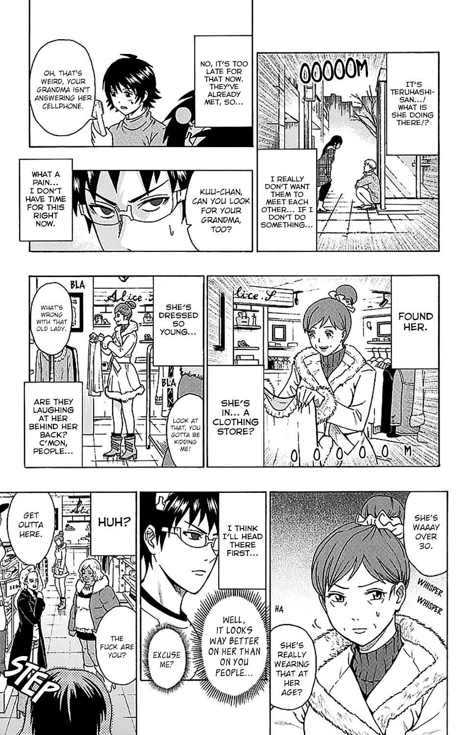 Saiki Kusuo no Sainan Chapter 227 page 8 - Chapter 227: ReviPSIt! Gradparent's Travel Log
