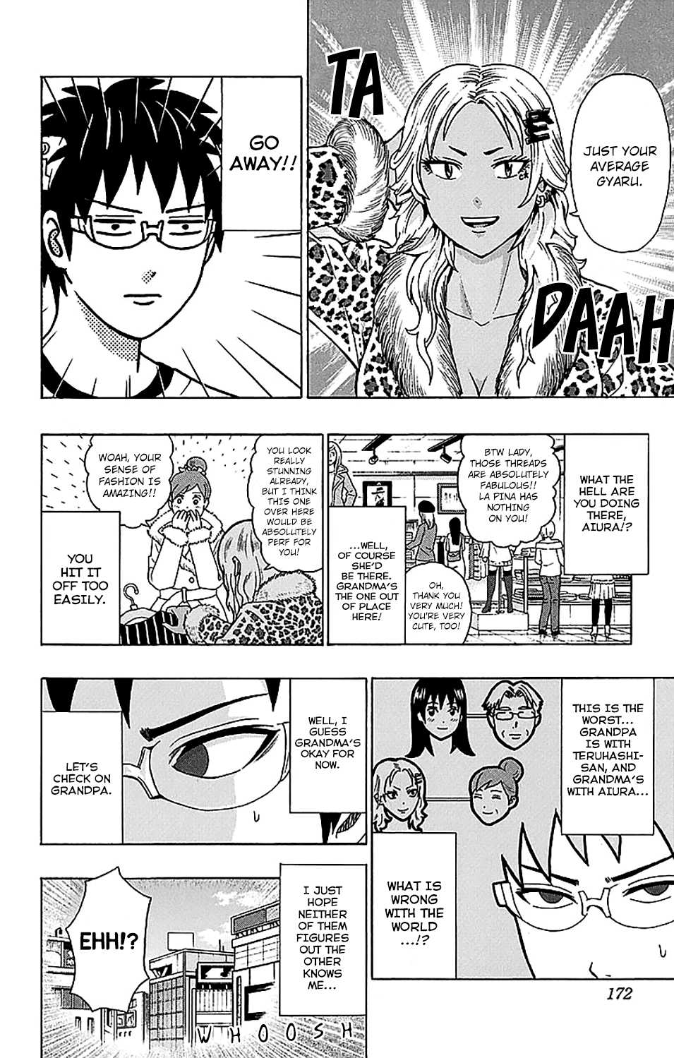 Saiki Kusuo no Sainan Chapter 227 page 9 - Chapter 227: ReviPSIt! Gradparent's Travel Log