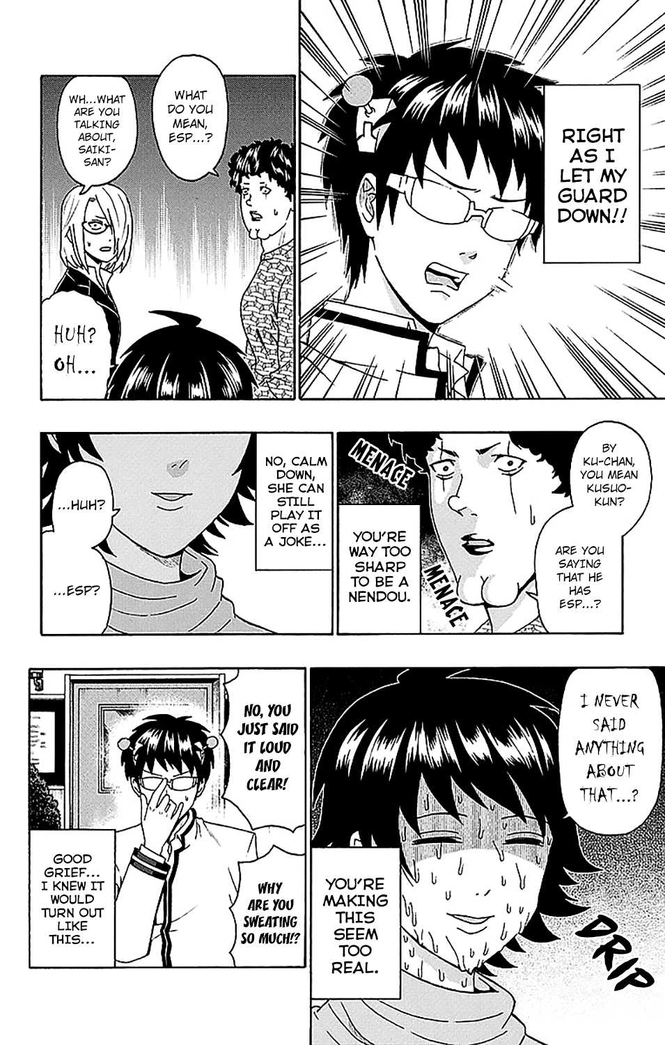Saiki Kusuo no Sainan Chapter 228 page 20 - Chapter 228: ConverPSIation About the Kids! A Mama Meeting