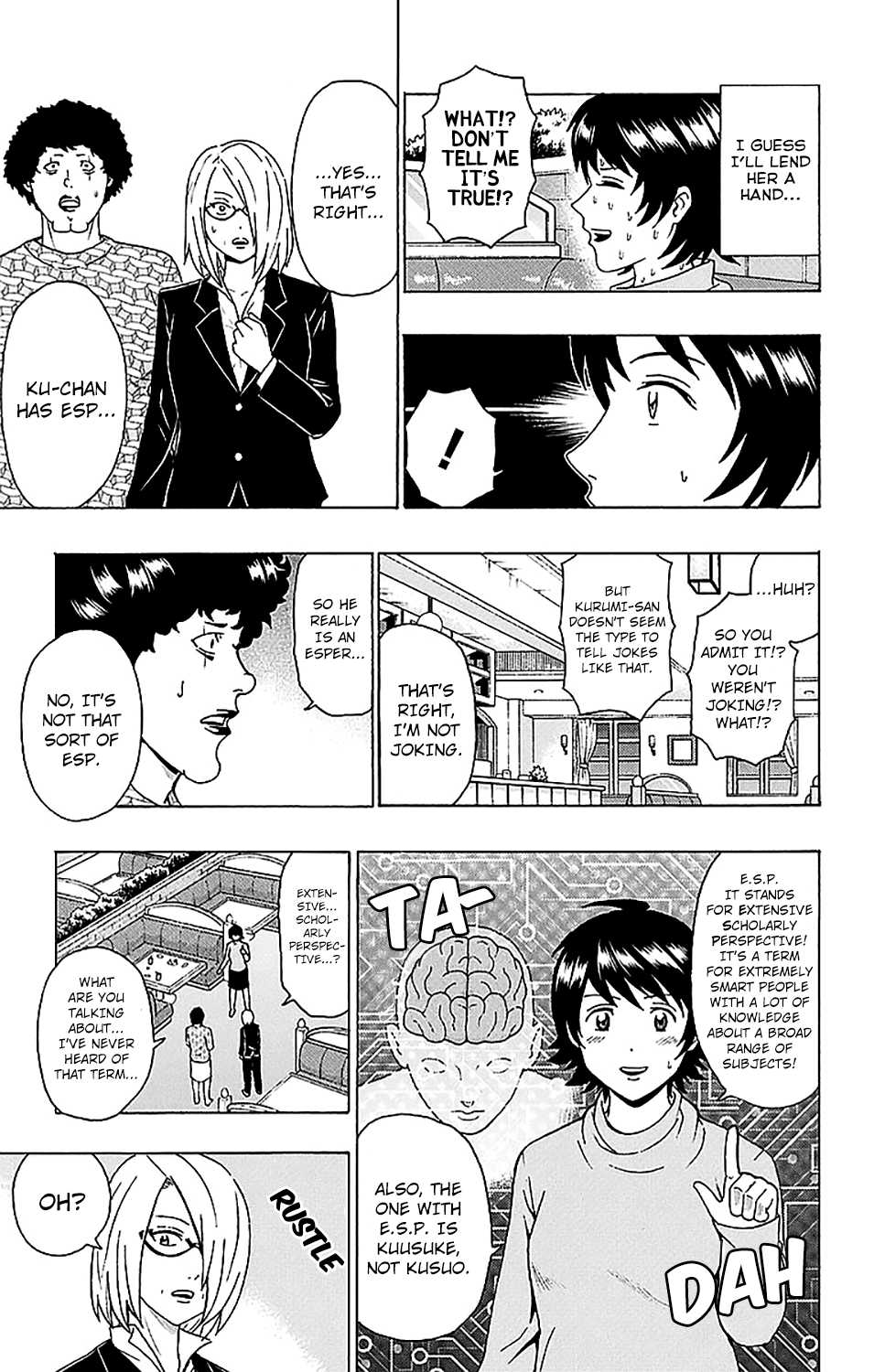 Saiki Kusuo no Sainan Chapter 228 page 21 - Chapter 228: ConverPSIation About the Kids! A Mama Meeting