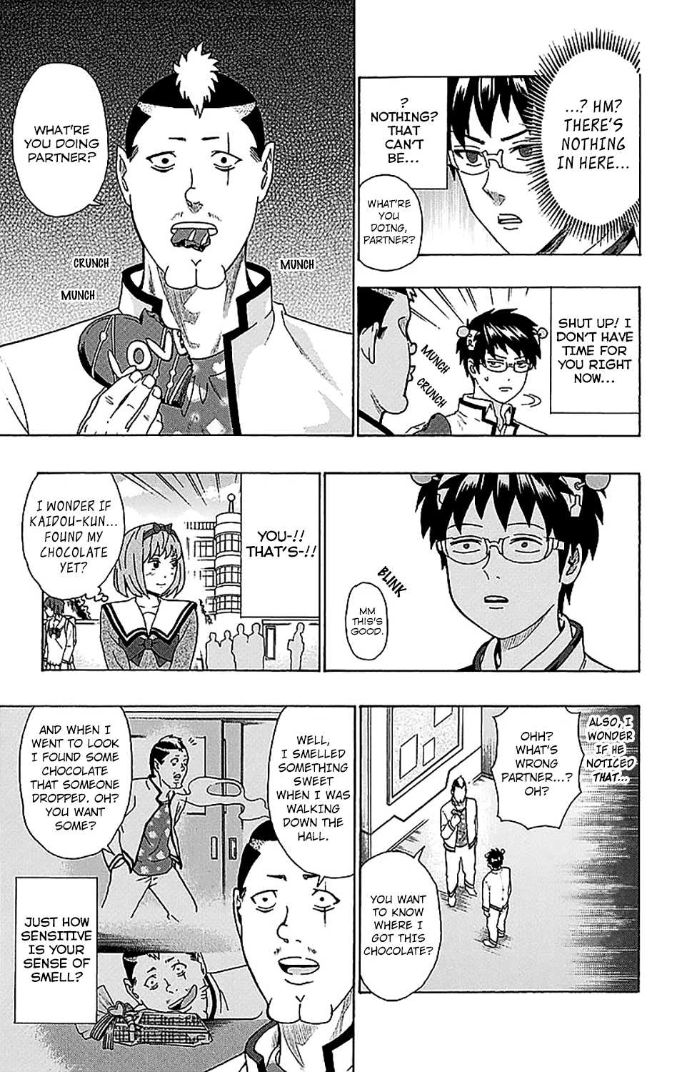 Saiki Kusuo no Sainan Chapter 231 page 10 - Chapter 231: Out of Sync Boy Girl RelaPSIonships (First Half)