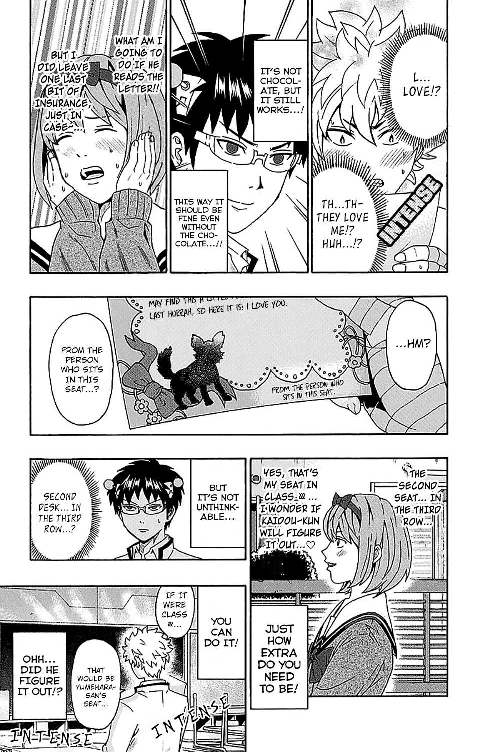 Saiki Kusuo no Sainan Chapter 231 page 12 - Chapter 231: Out of Sync Boy Girl RelaPSIonships (First Half)