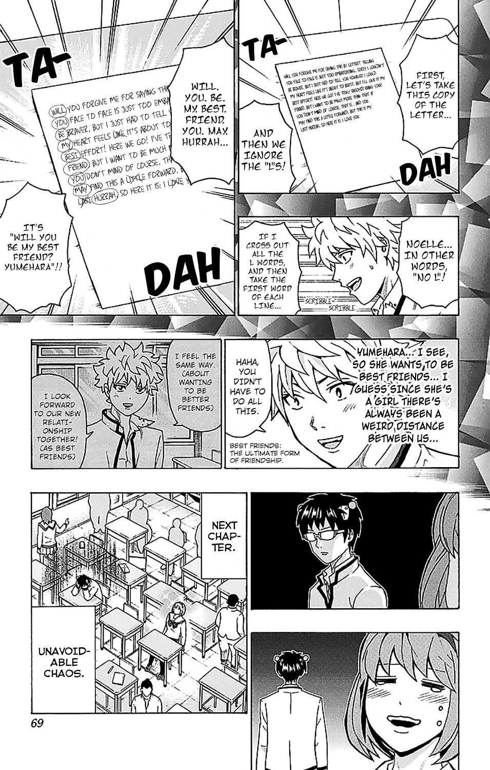 Saiki Kusuo no Sainan Chapter 231 page 16 - Chapter 231: Out of Sync Boy Girl RelaPSIonships (First Half)