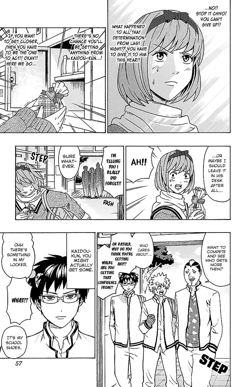 Saiki Kusuo no Sainan Chapter 231 page 4 - Chapter 231: Out of Sync Boy Girl RelaPSIonships (First Half)