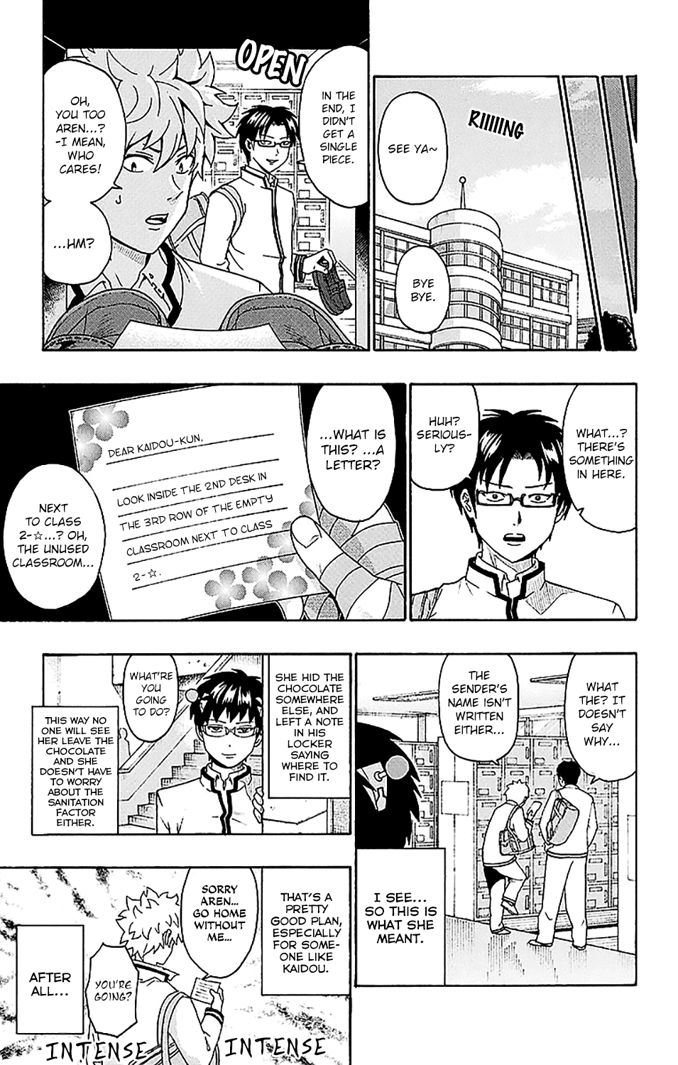 Saiki Kusuo no Sainan Chapter 231 page 8 - Chapter 231: Out of Sync Boy Girl RelaPSIonships (First Half)