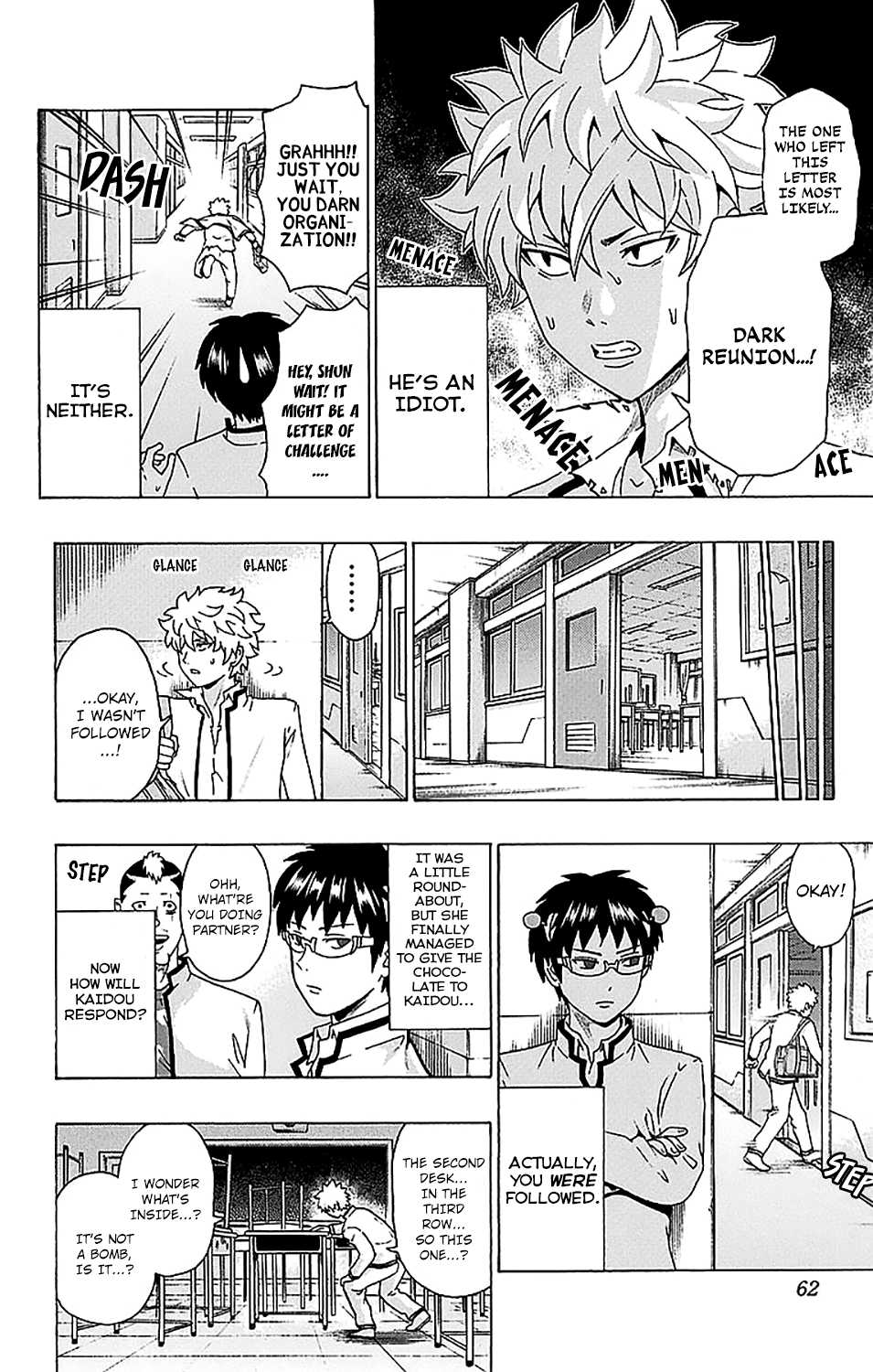 Saiki Kusuo no Sainan Chapter 231 page 9 - Chapter 231: Out of Sync Boy Girl RelaPSIonships (First Half)
