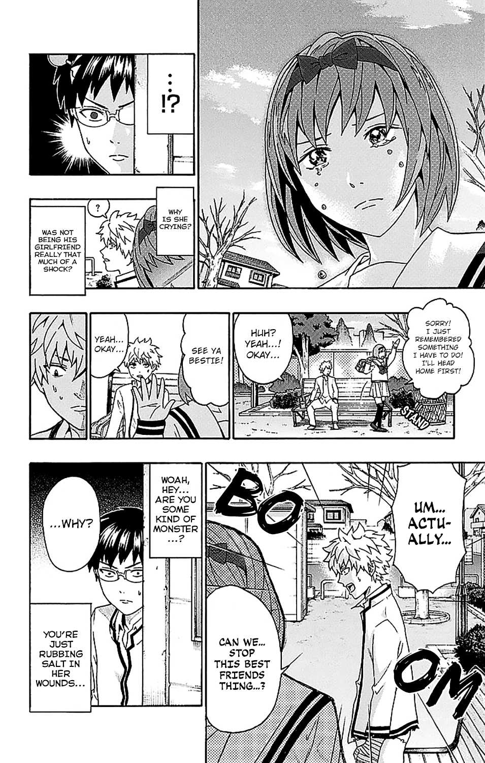 Saiki Kusuo no Sainan Chapter 232 page 15 - Chapter 232: Out of Sync Boy Girl RelaPSIonships (Second Half)