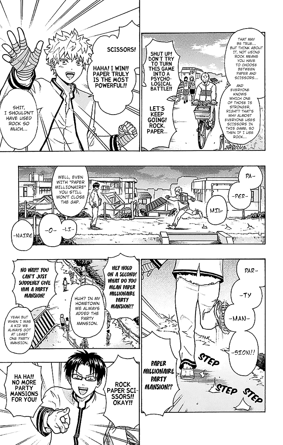 Saiki Kusuo no Sainan Chapter 233 page 4 - Chapter 233: Choosing the Best Person to Walk Home from PSIchool With