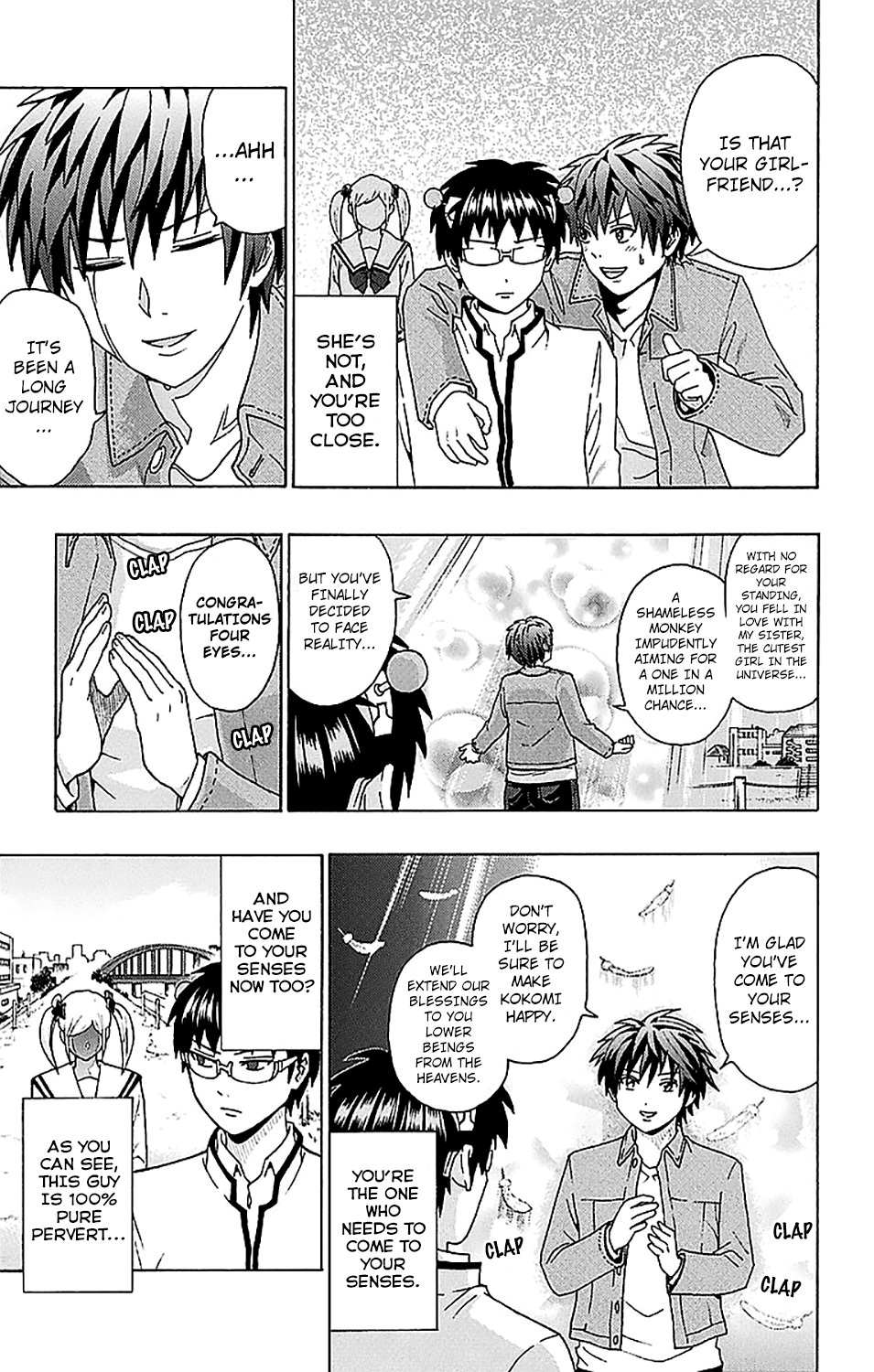 Saiki Kusuo no Sainan Chapter 234 page 14 - Chapter 234: Do Some RePSIearch! The Super Idol's Secret