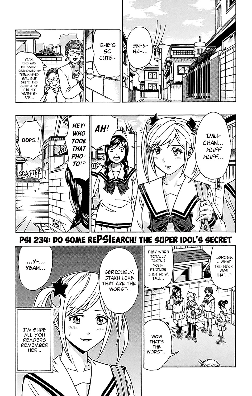 Saiki Kusuo no Sainan Chapter 234 page 2 - Chapter 234: Do Some RePSIearch! The Super Idol's Secret