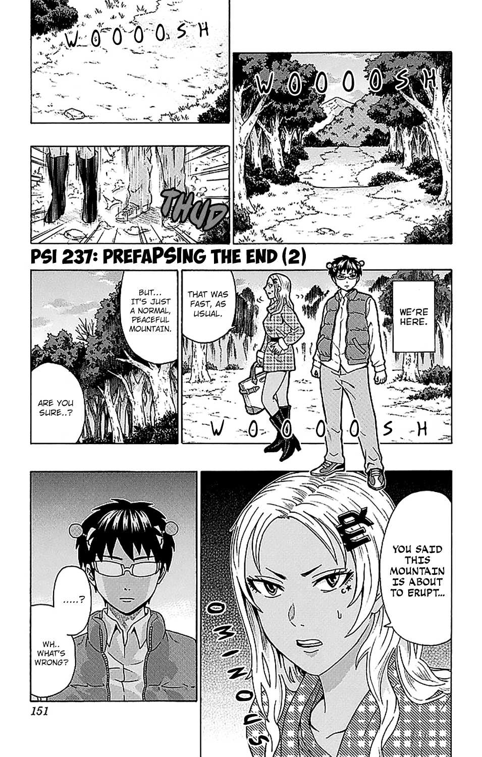 Saiki Kusuo no Sainan Chapter 237 page 2 - Chapter 237: PrefaPSIng the End (2)