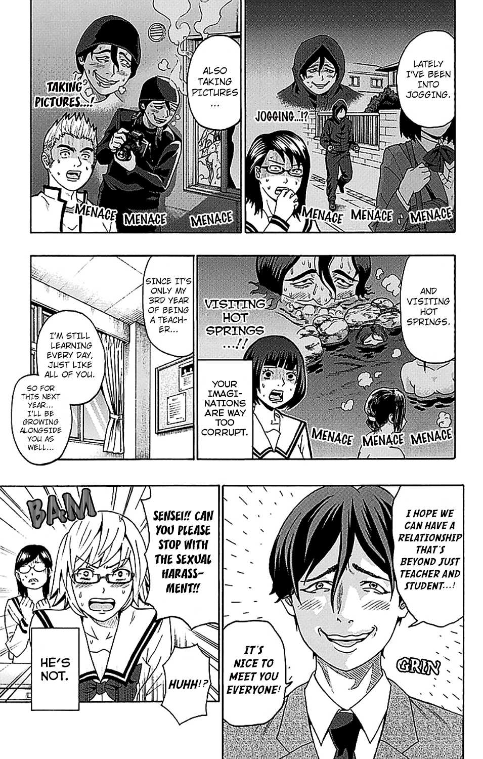 Saiki Kusuo no Sainan Chapter 238 page 12 - Chapter 238: The PSIspicious New Teacher