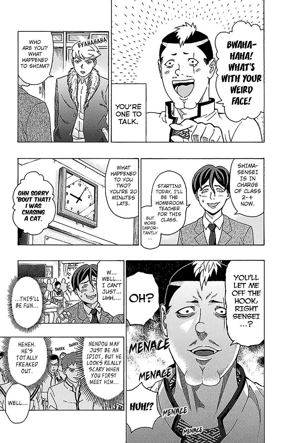 Saiki Kusuo no Sainan Chapter 238 page 14 - Chapter 238: The PSIspicious New Teacher