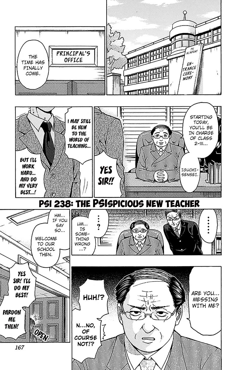 Saiki Kusuo no Sainan Chapter 238 page 2 - Chapter 238: The PSIspicious New Teacher
