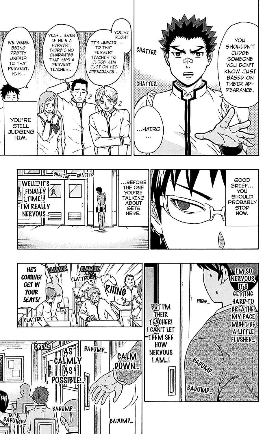 Saiki Kusuo no Sainan Chapter 238 page 6 - Chapter 238: The PSIspicious New Teacher
