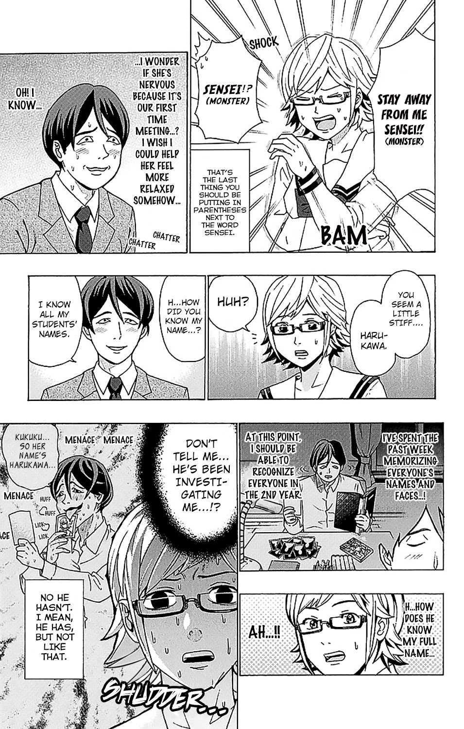 Saiki Kusuo no Sainan Chapter 238 page 8 - Chapter 238: The PSIspicious New Teacher
