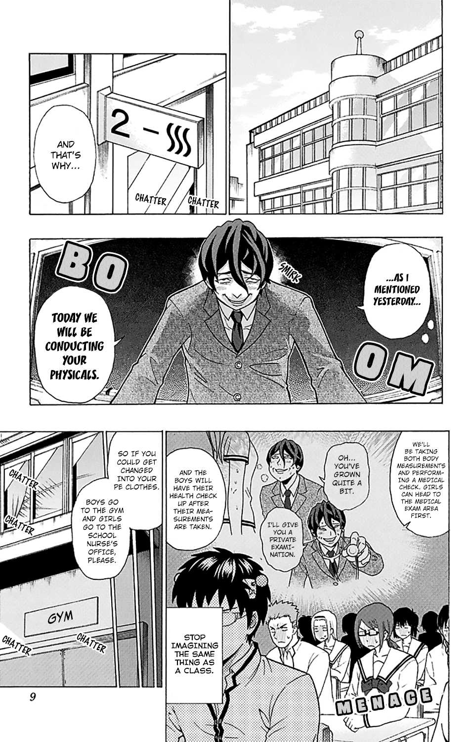 Saiki Kusuo no Sainan Chapter 239 page 11 - Chapter 239: The DiPSIster of the School Physical