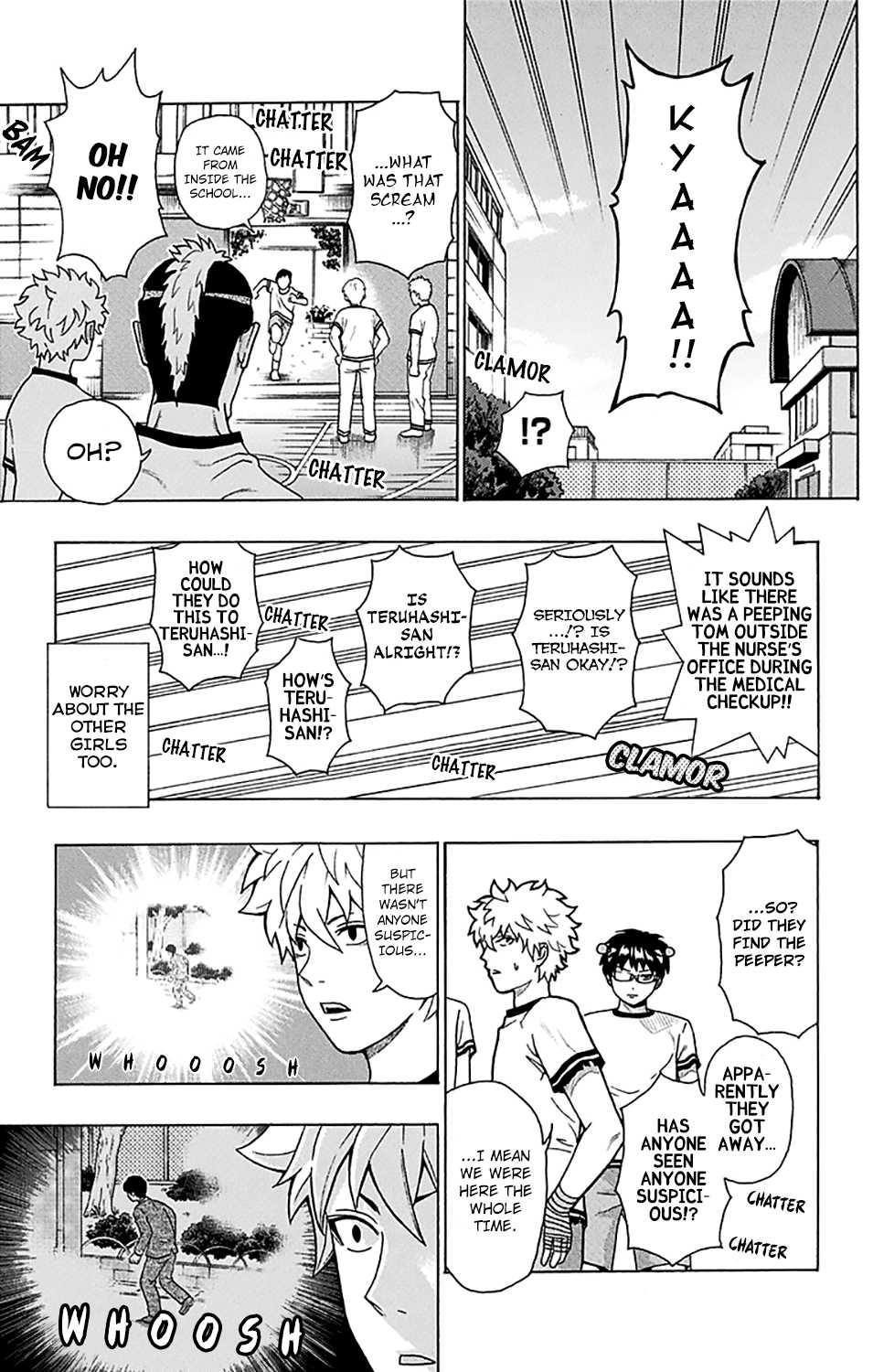 Saiki Kusuo no Sainan Chapter 239 page 15 - Chapter 239: The DiPSIster of the School Physical