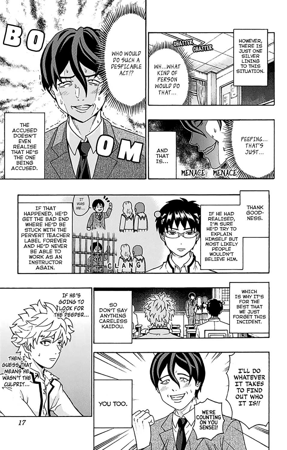 Saiki Kusuo no Sainan Chapter 239 page 19 - Chapter 239: The DiPSIster of the School Physical
