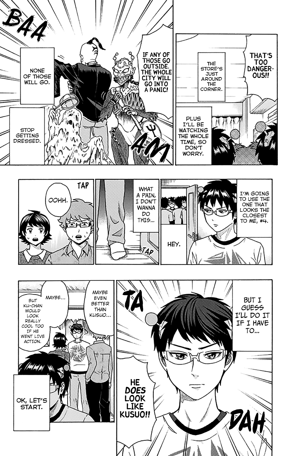 Saiki Kusuo no Sainan Chapter 241 page 10 - Chapter 241: DiviPSIon strategy, start!
