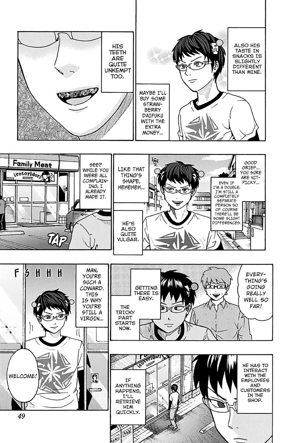 Saiki Kusuo no Sainan Chapter 241 page 12 - Chapter 241: DiviPSIon strategy, start!