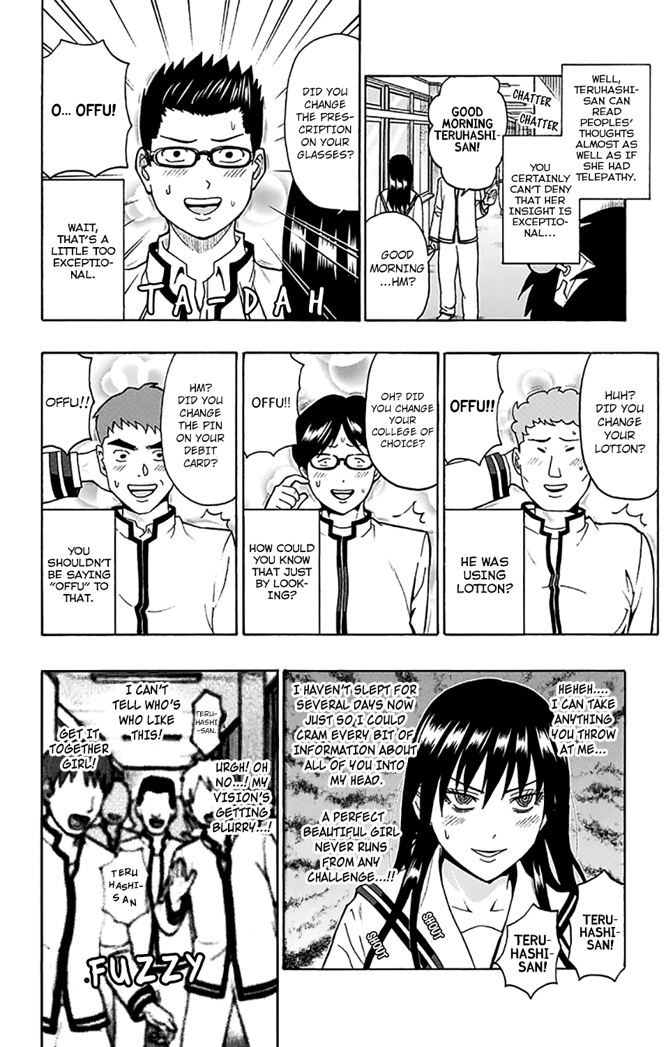 Saiki Kusuo no Sainan Chapter 242 page 13 - Chapter 242: PSIpot the Difference! The Perfect Beautiful Girl's Ordeal