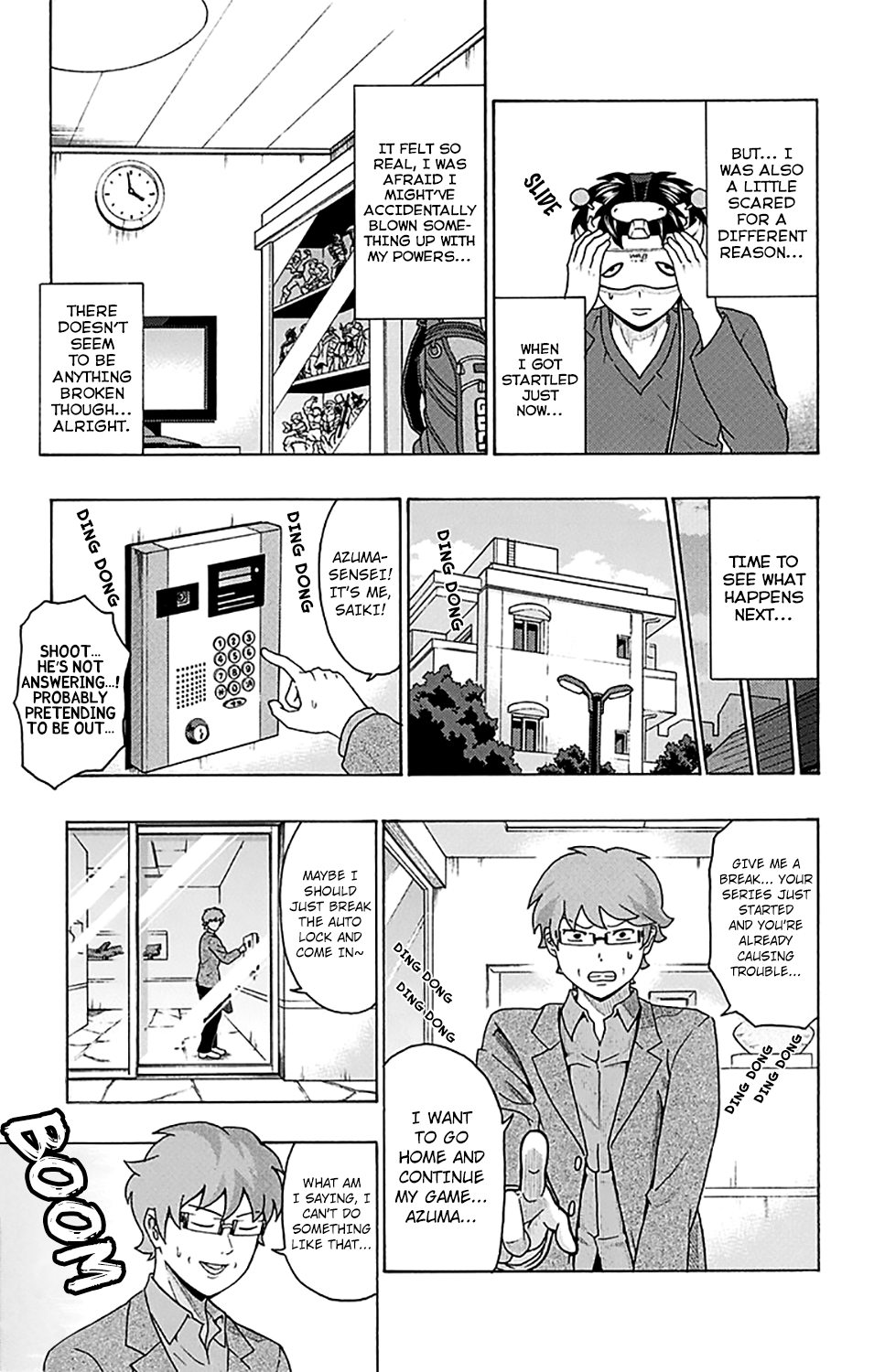 Saiki Kusuo no Sainan Chapter 243 page 10 - Chapter 243: Welcome to PSIbespace
