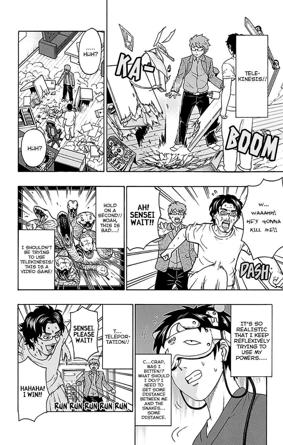 Saiki Kusuo no Sainan Chapter 243 page 15 - Chapter 243: Welcome to PSIbespace