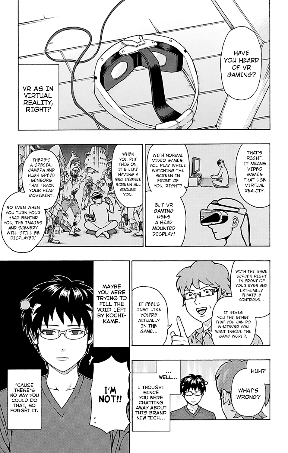 Saiki Kusuo no Sainan Chapter 243 page 4 - Chapter 243: Welcome to PSIbespace