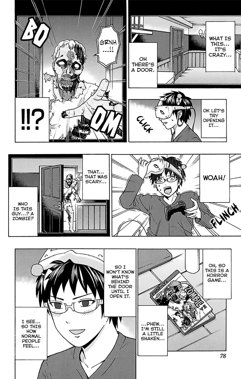 Saiki Kusuo no Sainan Chapter 243 page 9 - Chapter 243: Welcome to PSIbespace