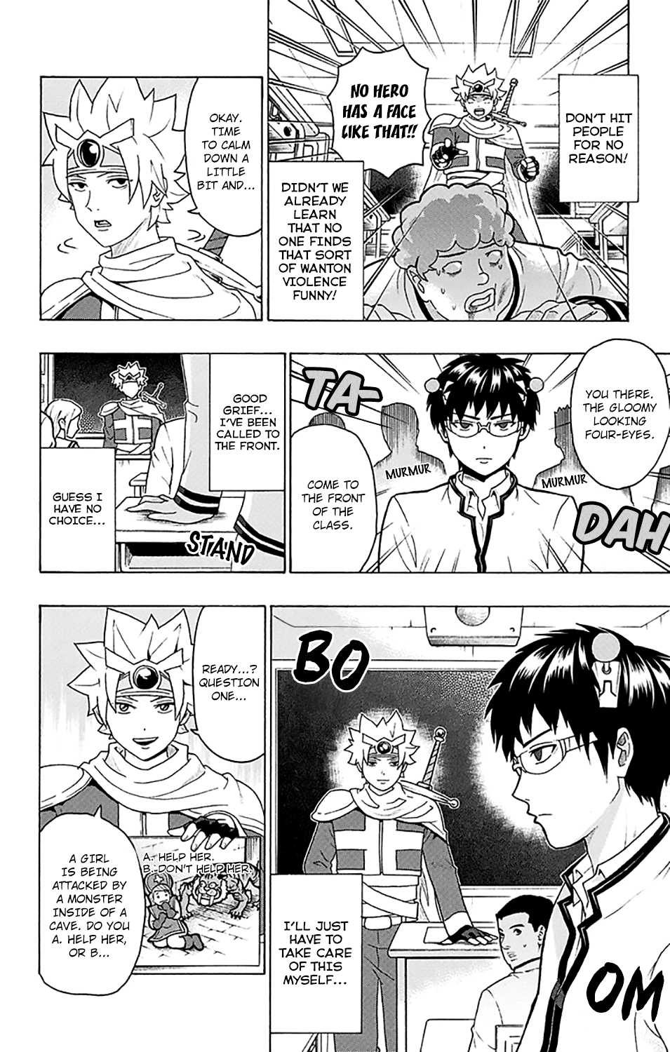 Saiki Kusuo no Sainan Chapter 244 page 14 - Chapter 244: The Hero DiPSIster