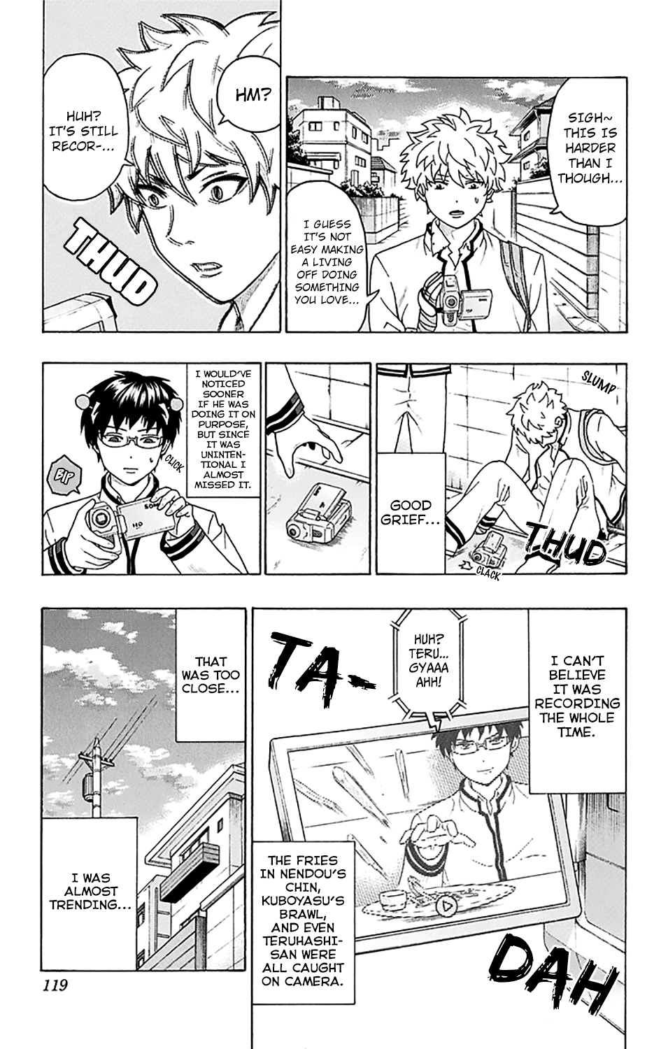 Saiki Kusuo no Sainan Chapter 245 page 16 - Chapter 245: Trending on a Streaming PSIte