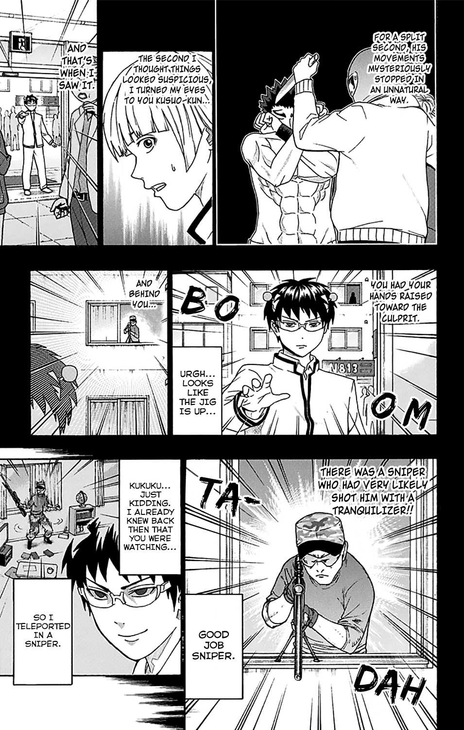 Saiki Kusuo no Sainan Chapter 246 page 10 - Chapter 246: ConPSItructing an Unusual Day