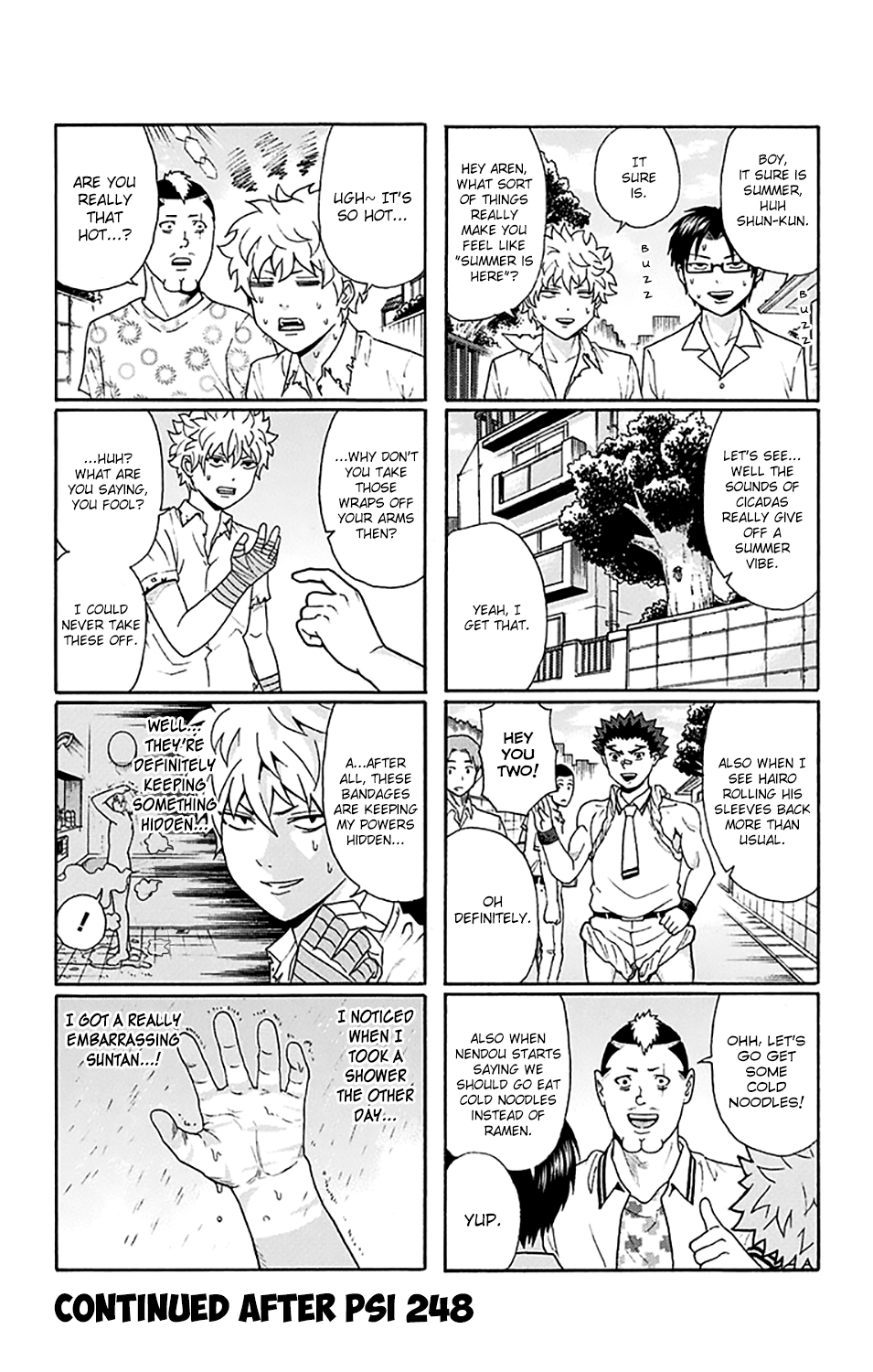 Saiki Kusuo no Sainan Chapter 247 page 17 - Chapter 247: ConPSItructing an Unusual Past (First Part)