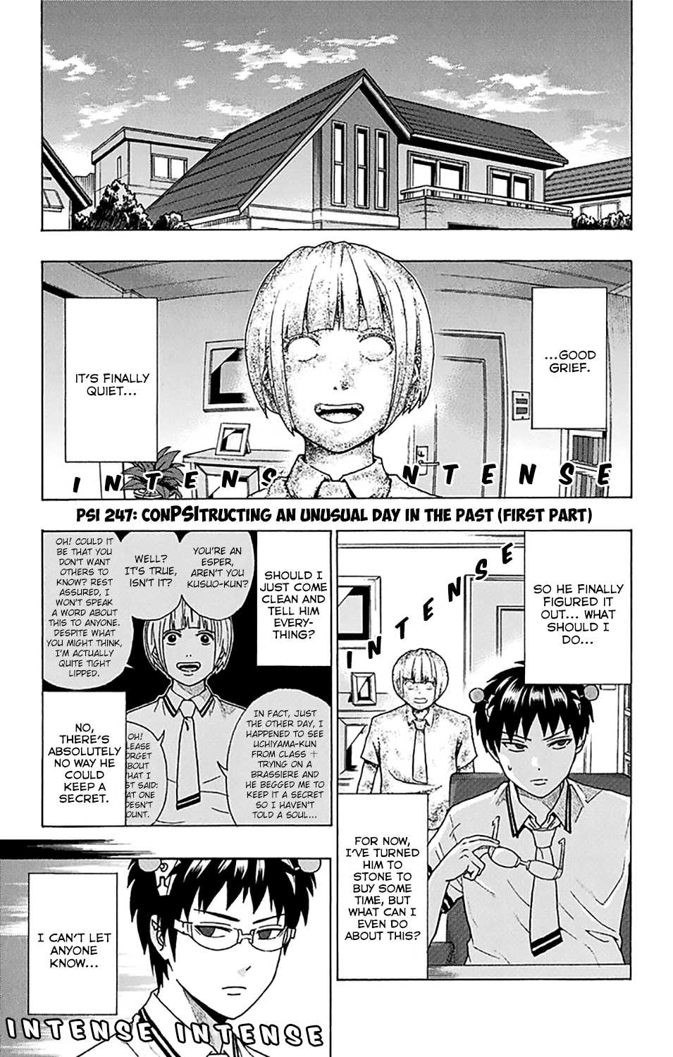 Saiki Kusuo no Sainan Chapter 247 page 2 - Chapter 247: ConPSItructing an Unusual Past (First Part)