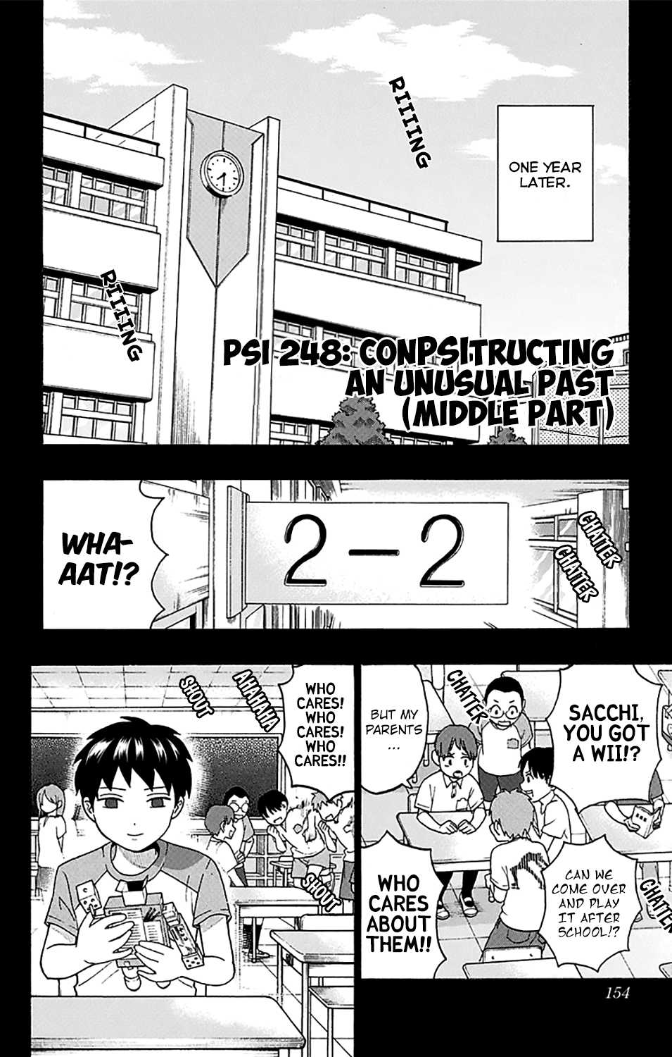 Saiki Kusuo no Sainan Chapter 248 page 3 - Chapter 248: ConPSItructing an Unusual Past (Middle Part)