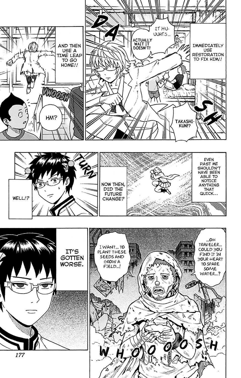 Saiki Kusuo no Sainan Chapter 249 page 10 - Chapter 249: ConPSItructing an Unusual Past (Middle Part 2)