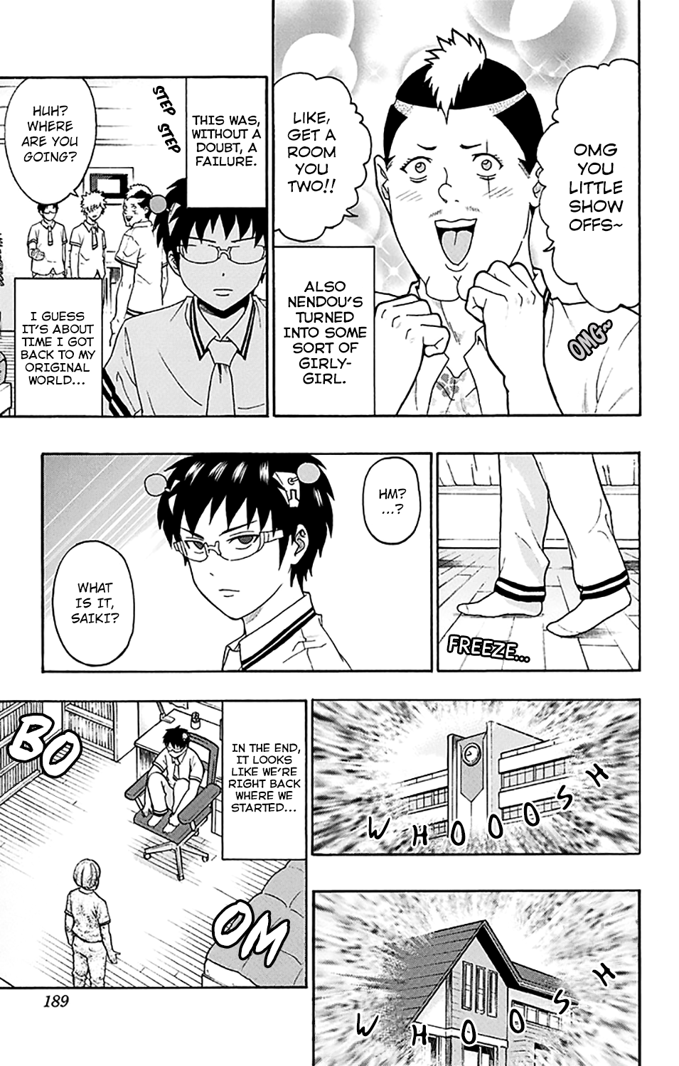 Saiki Kusuo no Sainan Chapter 250 page 6 - Chapter 250: ConPSItructing an Unusual Past (Final Part)