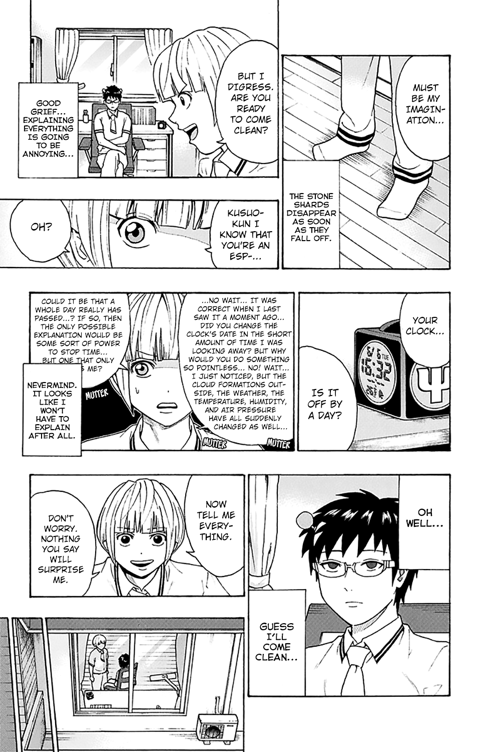 Saiki Kusuo no Sainan Chapter 250 page 8 - Chapter 250: ConPSItructing an Unusual Past (Final Part)
