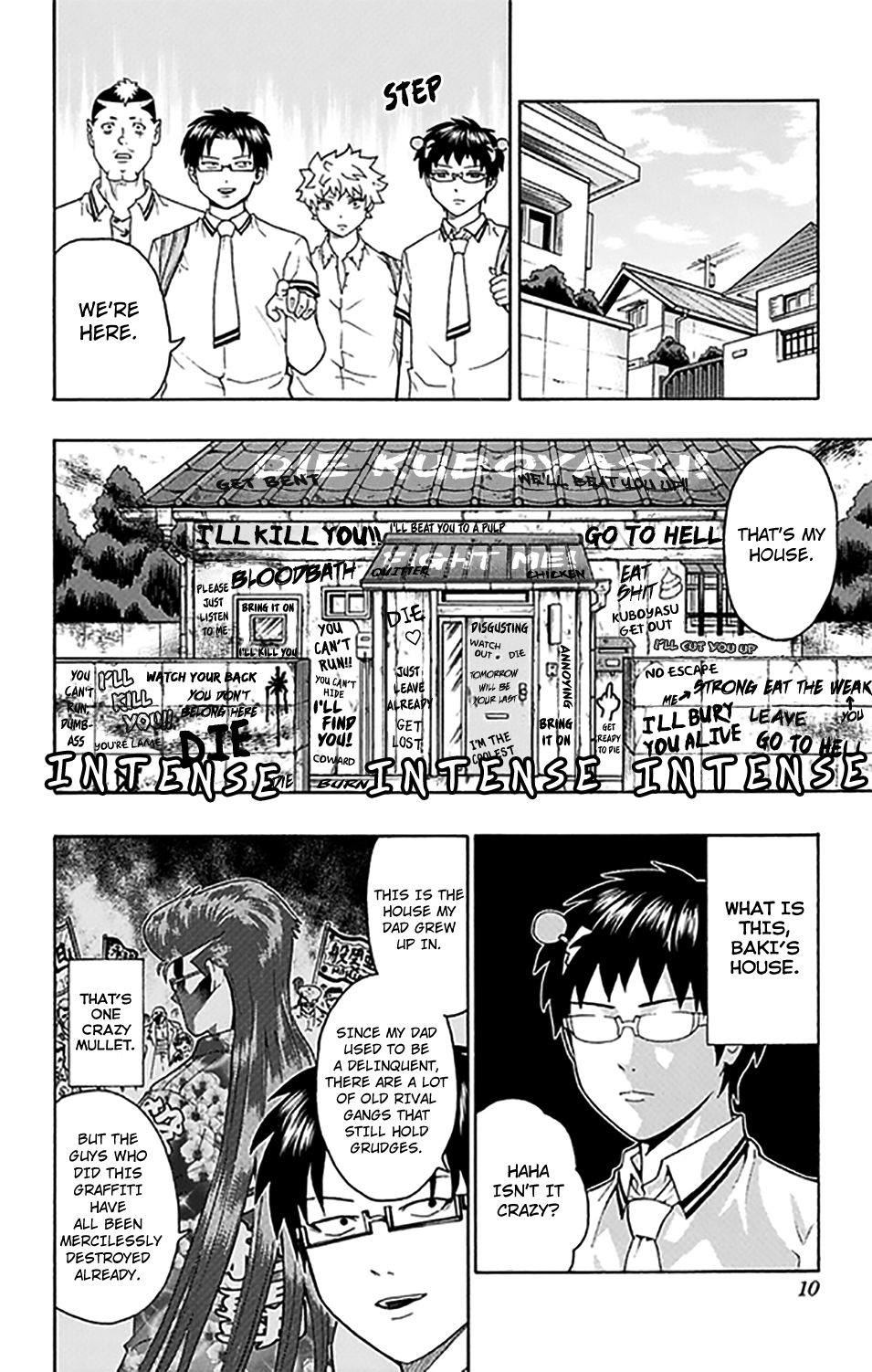 Saiki Kusuo no Sainan Chapter 251 page 13 - Chapter 251: ViPSIting a Friend's House While Their Parents are Out