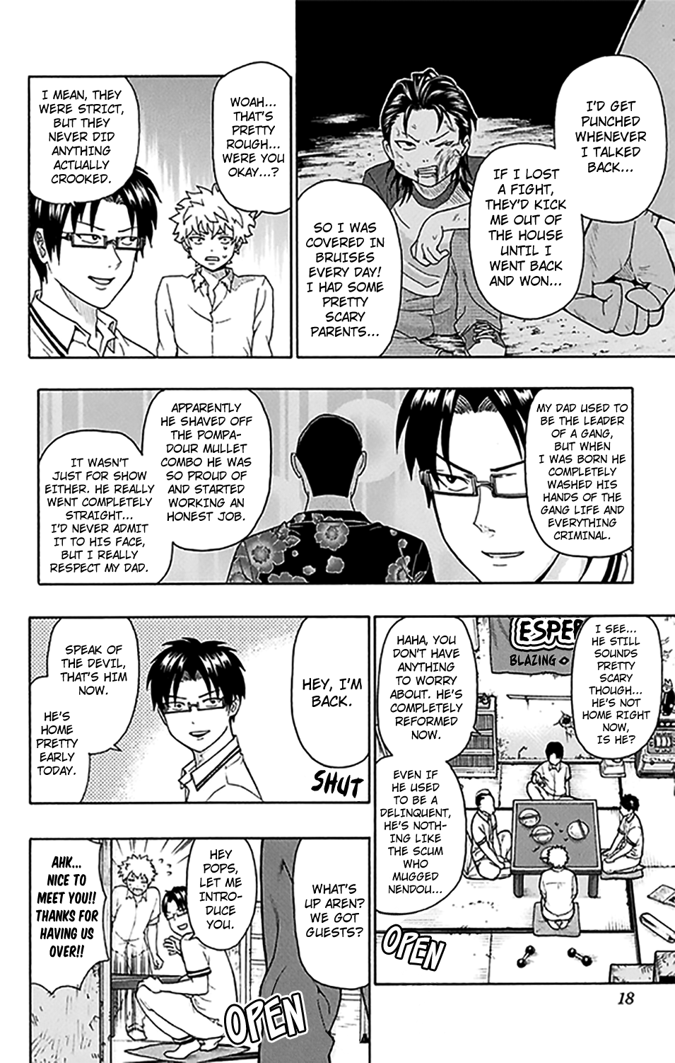 Saiki Kusuo no Sainan Chapter 251 page 21 - Chapter 251: ViPSIting a Friend's House While Their Parents are Out