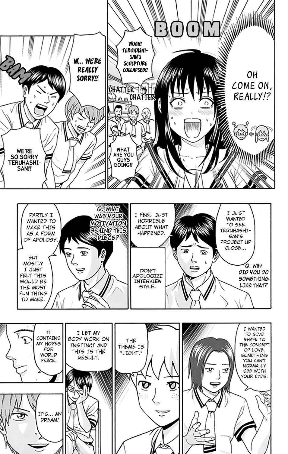 Saiki Kusuo no Sainan Chapter 252 page 10 - Chapter 252: Proudly Presenting our Clay PSIculptures