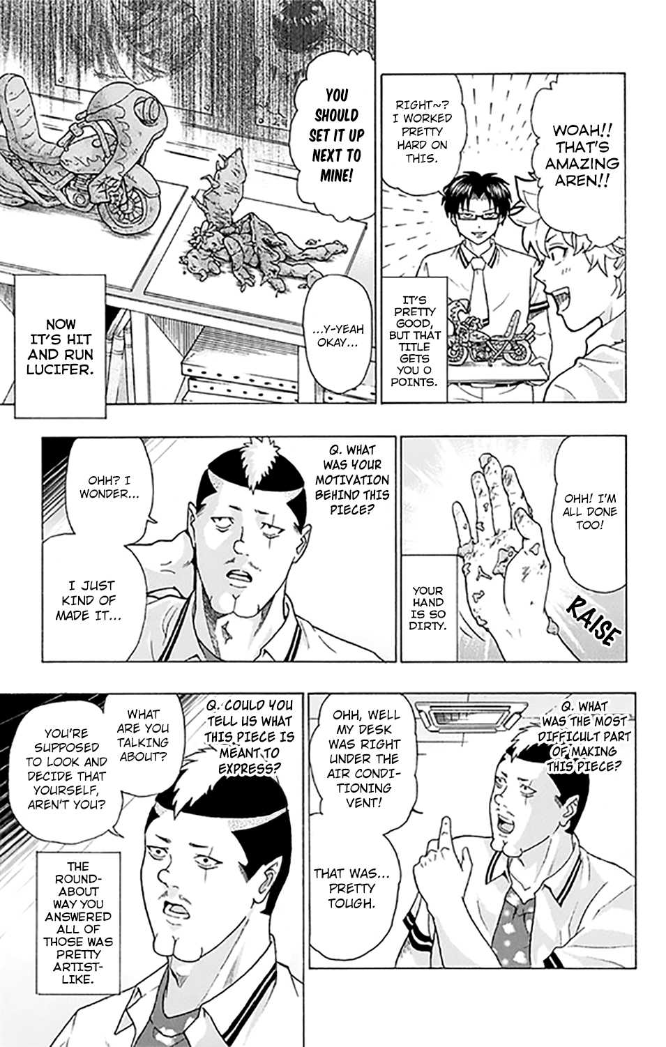 Saiki Kusuo no Sainan Chapter 252 page 6 - Chapter 252: Proudly Presenting our Clay PSIculptures