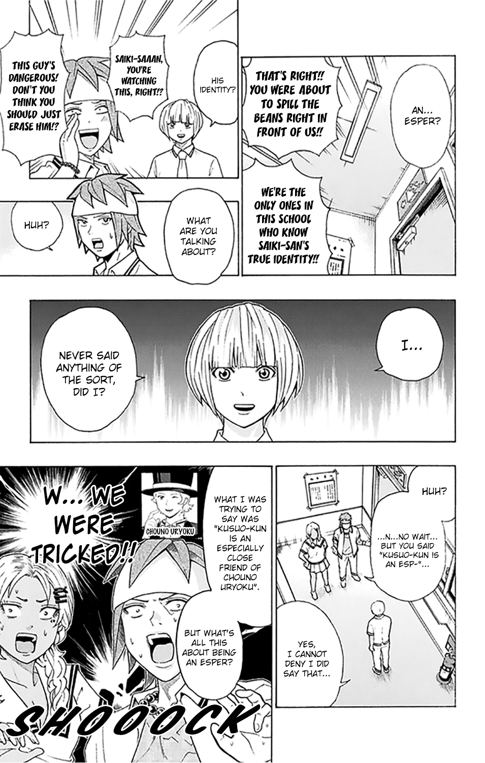 Saiki Kusuo no Sainan Chapter 253 page 10 - Chapter 253: Evaluation! PSIchickers!