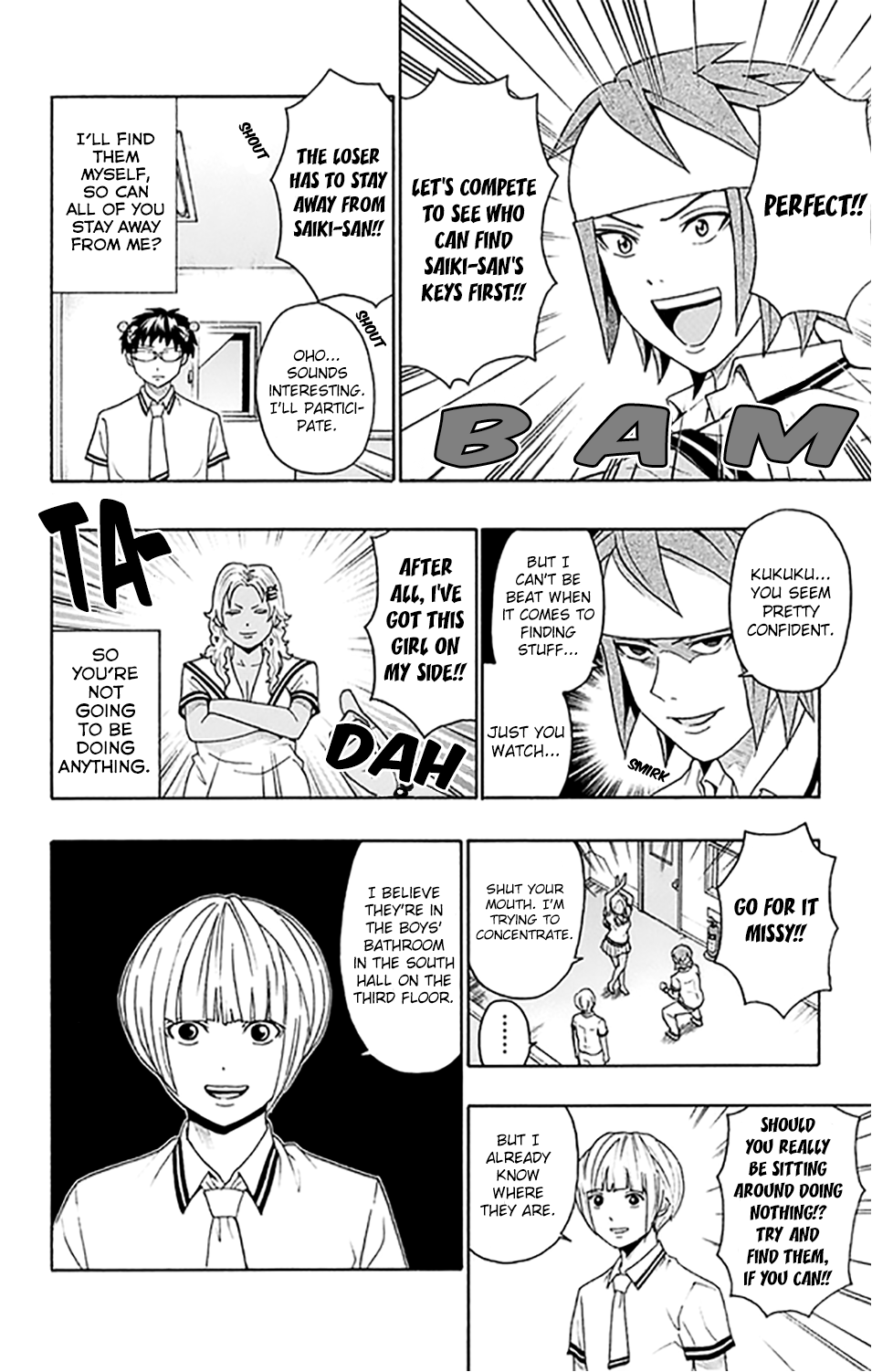 Saiki Kusuo no Sainan Chapter 253 page 13 - Chapter 253: Evaluation! PSIchickers!