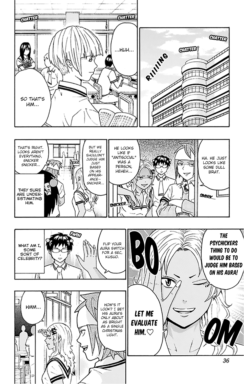 Saiki Kusuo no Sainan Chapter 253 page 5 - Chapter 253: Evaluation! PSIchickers!