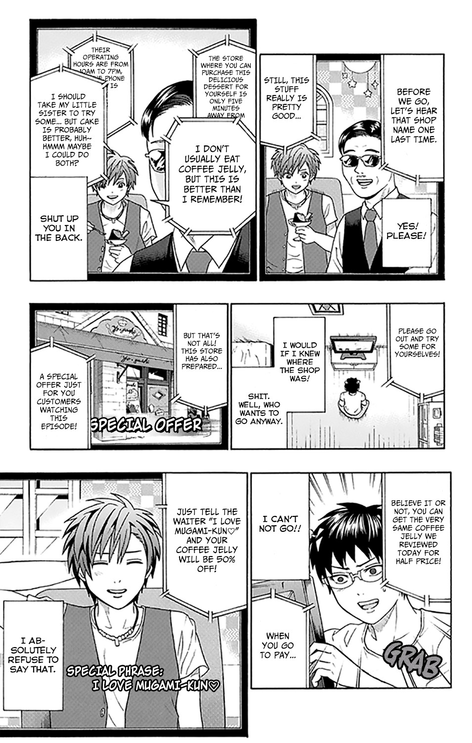 Saiki Kusuo no Sainan Chapter 254 page 10 - Chapter 254: Everyone Please Try It For YourPSIlves!