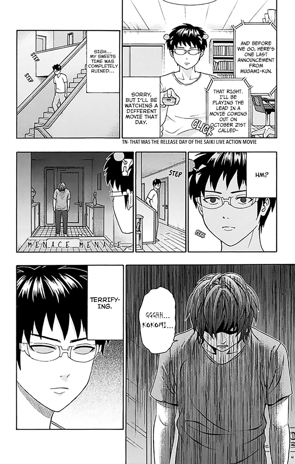 Saiki Kusuo no Sainan Chapter 254 page 11 - Chapter 254: Everyone Please Try It For YourPSIlves!